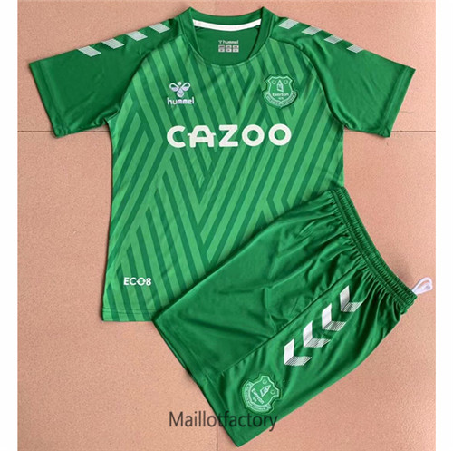 Achat Maillot du Everton Enfant 2021/22 Gardien de but Vert