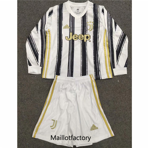 Achat Maillot du Juventus Enfant 2020/21 Domicile Manche Longue