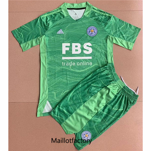 Achat Maillot du Leicester City Enfant 2021/22 Gardien de but Vert