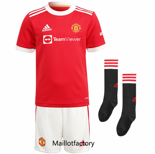 Achat Maillot du Manchester United Enfant foot 2021/22 Domicile