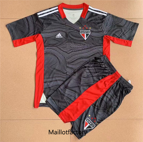 Achat Maillot du Sao Paulo Enfant 2021/22 Gardien de but Noir