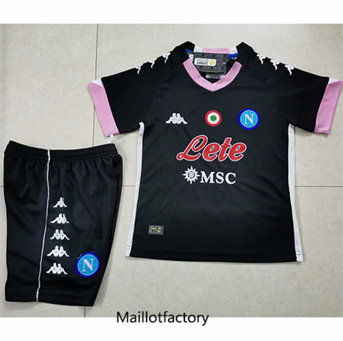 Achat Maillot du Naples Enfant 2020/21 Third Noir