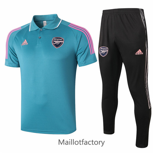 Achat Kit d'entrainement Maillot du Arsenal POLO 2021/22 Vert