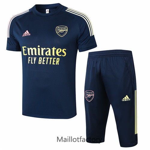 Achat Kit d'entrainement Maillot du Arsenal 3/4 2020/21 Bleu Marine