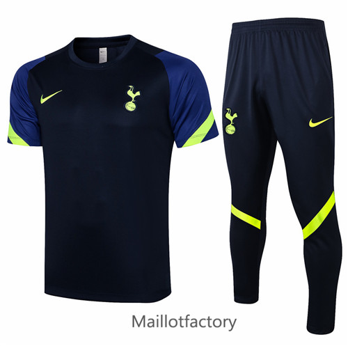 Achat Kit d'entrainement Maillot du Tottenham Hotspur 2021/22 Bleu Marine