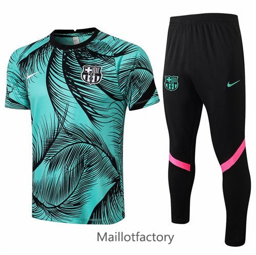 Achat Kit d'entrainement Maillot du Barcelone 2021/22 Vert