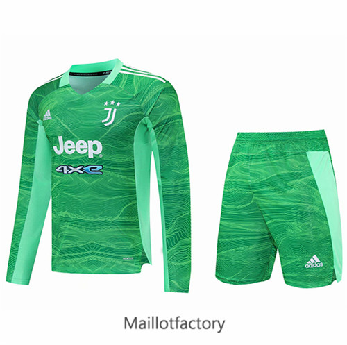 Achat Maillot du Juventus 2021/22 Gardien de but + Short Manche Longue