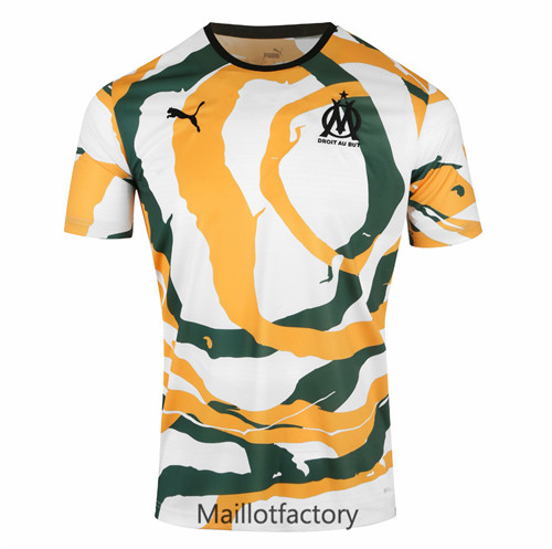 Achat Maillot du Marseille OM Africa 2021/22 Collectors Blanc/Orange/Vert