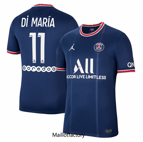 Achat Maillot du PSG 2021/22 Domicile Di María 11