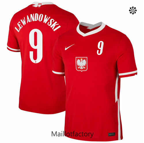 Achat Maillot du Pologne 2020/21-21 Exterieur Lewandowski 9