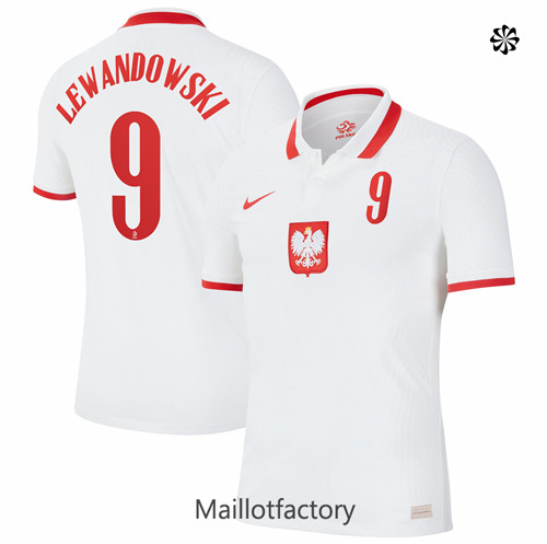 Achat Maillot du Pologne 2020/21-21 Domicile Lewandowski 9