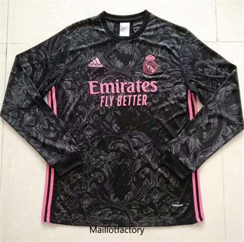 Achat Maillot du Real Madrid 2020/21 Exterieur Manche Longue