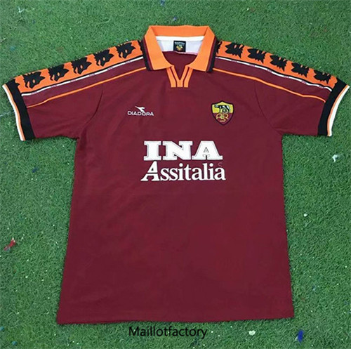 Achat Maillot du Retro AS Rome 1998-99 Domicile