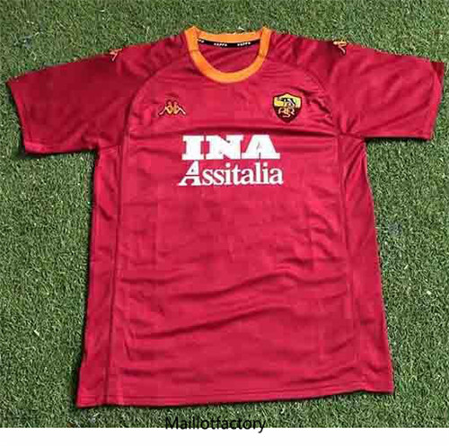 Achat Maillot du Retro AS Rome 2000-01 Domicile