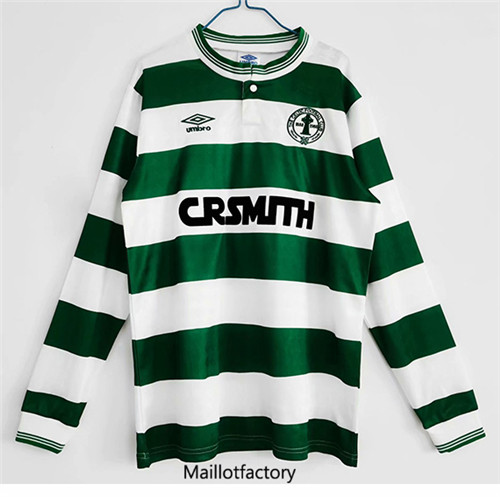 Achat Maillot du Retro Celtic 1987-88 Domicile Manche Longue