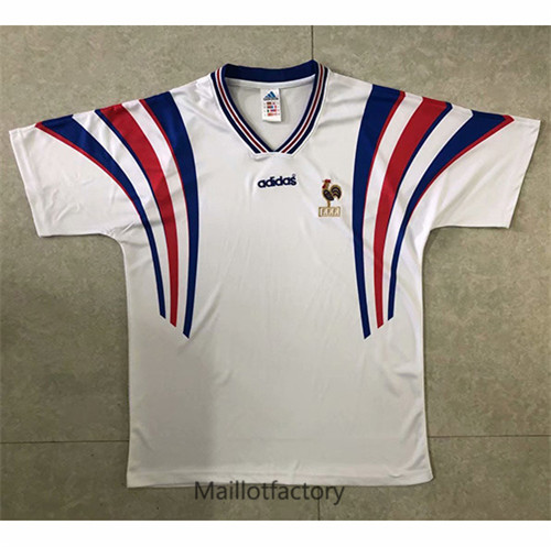 Achat Maillot du Retro France 1996 Exterieur Blanc