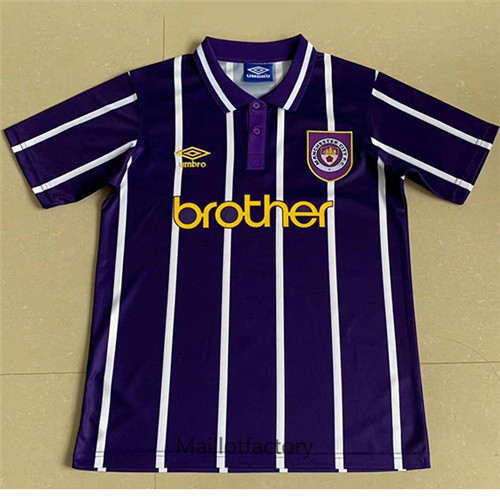 Achat Maillot du Retro Manchester City 1993 Exterieur