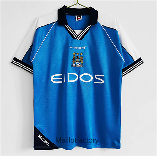 Achat Maillot du Retro Manchester City 1999-01 Domicile