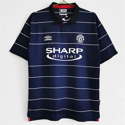 Achat Maillot du Retro Manchester United 1999-00 Exterieur