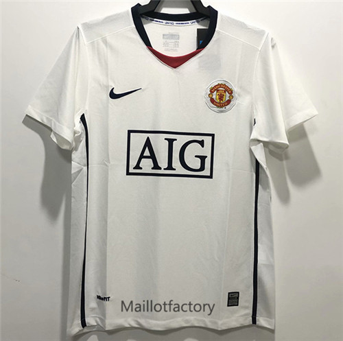 Achat Maillot du Retro Manchester United 2009 Exterieur