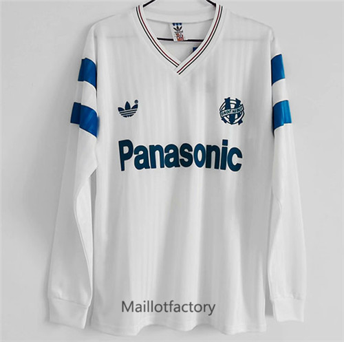 Achat Maillot du Retro Marseille 1990 Domicile Manche Longue