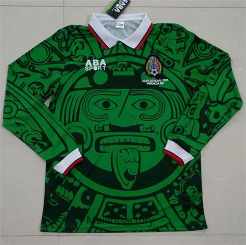 Achat Maillot du Retro Mexique 1998 Manche Longue