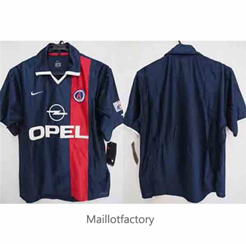 Achat Maillot du Retro PSG 2001 Domicile