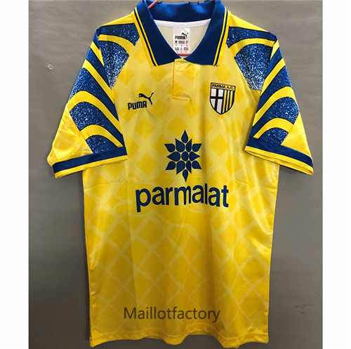 Achat Maillot du Retro Parma Calcio 1995-97 Jaune