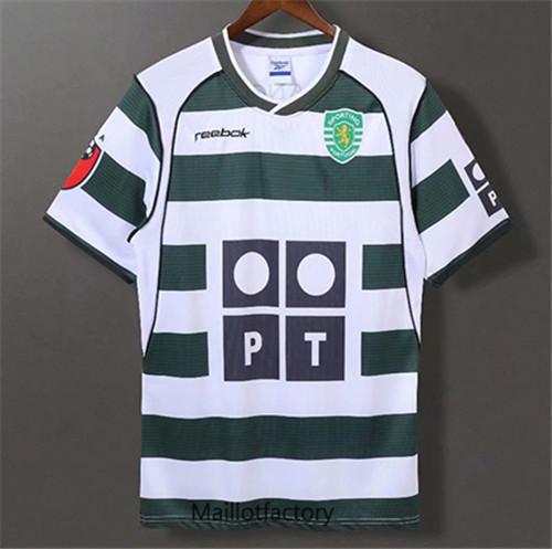 Achat Maillot du Retro Sporting Lisbon 2001-03 Domicile