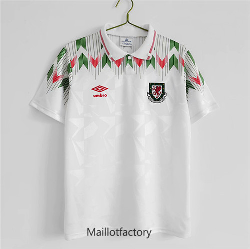 Achat Maillot du Retro Wales 1990-92 Exterieur