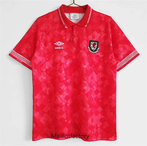 Achat Maillot du Retro Wales 1990-92 Domicile