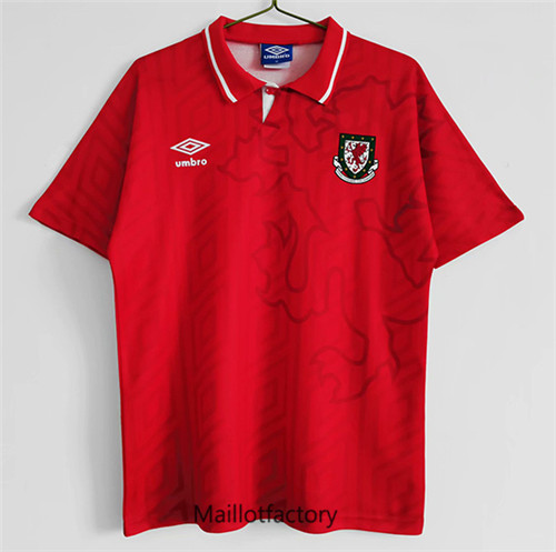 Achat Maillot du Retro Wales 1992-94 Domicile