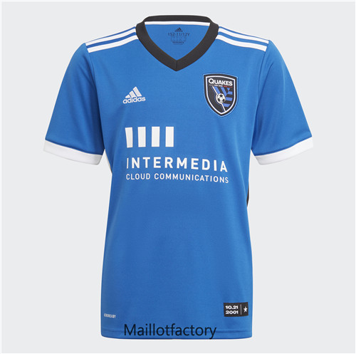 Achat Maillot du San Jose Earthquakes 2021/22 Domicile