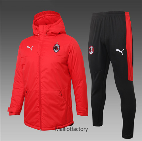 Achat Doudoune de foot AC Milan 2020/21 Rouge