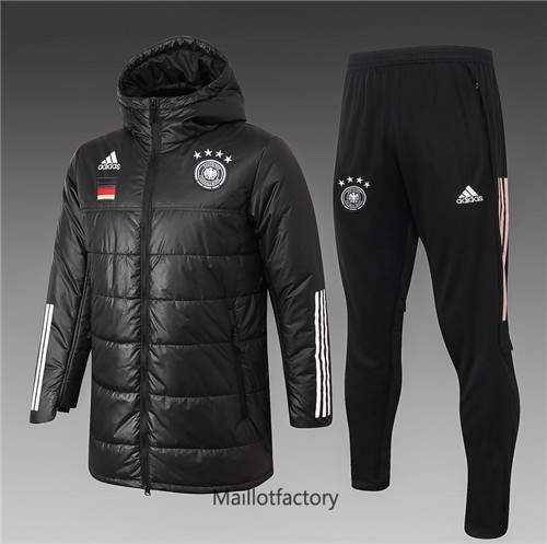 Achat Doudoune de foot Allemagne 2020/21 Noir