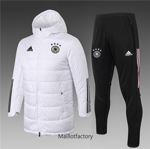 Achat Doudoune de foot Allemagne 2020/21 Blanc