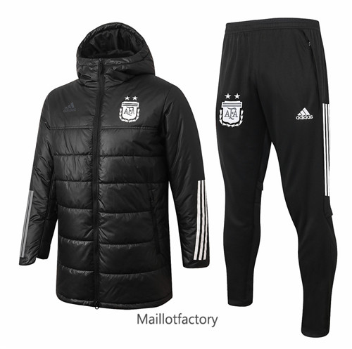 Achat Doudoune de foot Argentine 2020/21 Noir