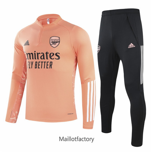 Achat Survetement du foot Arsenal 2021/22 Champions League Orange