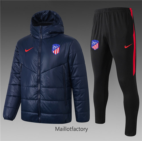 Achat Doudoune de foot Atletico Madrid 2020/21 Bleu Marine