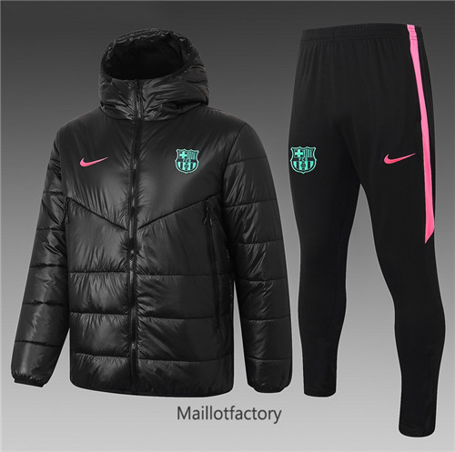 Achat Doudoune de foot Barcelone 2020/21 Noir/Rose