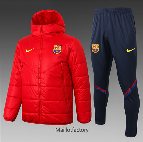 Achat Doudoune de foot Barcelone 2020/21 Rouge