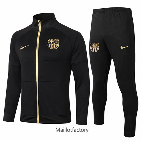 Achat Veste Survetement du Barcelone foot 2020/21 Noir