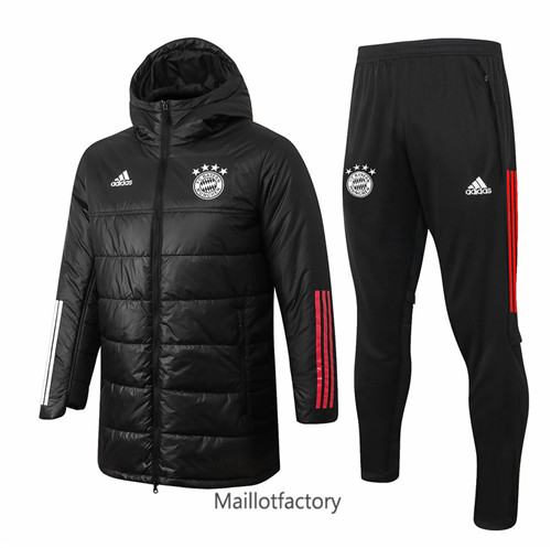 Achat Doudoune de foot Bayern Munich 2020/21 Noir