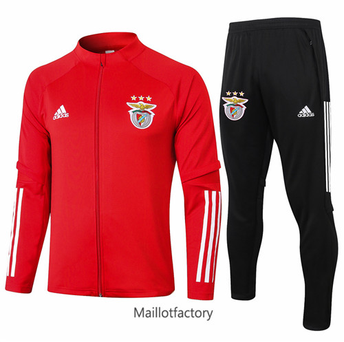 Achat Veste Survetement du foot Benfica 2020/21 Rouge