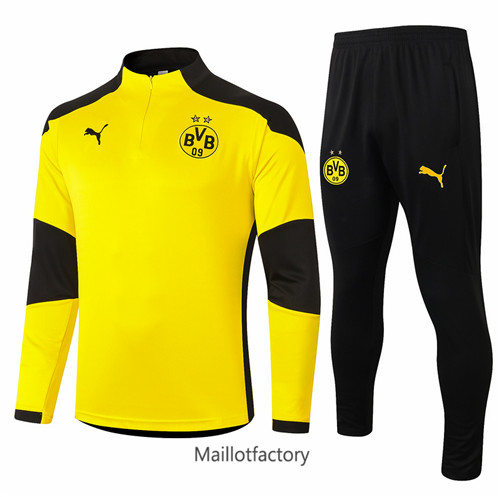 Achat Survetement du foot Borussia Dortmund 2020/21 Jaune