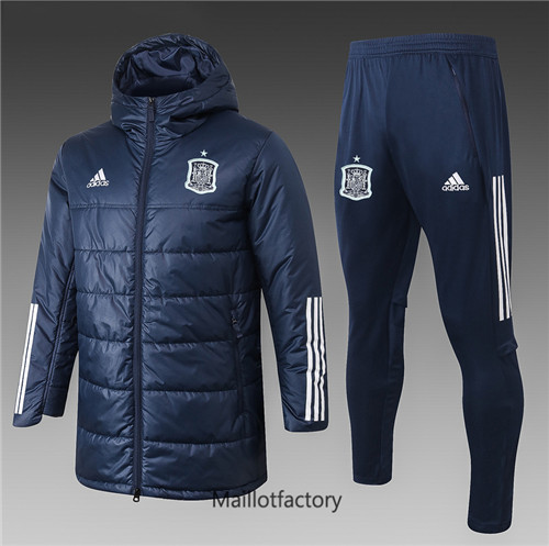 Achat Doudoune de foot Espagne 2020/21 Bleu Marine