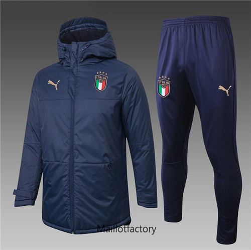 Achat Doudoune de foot Italie 2020/21 Bleu Marine