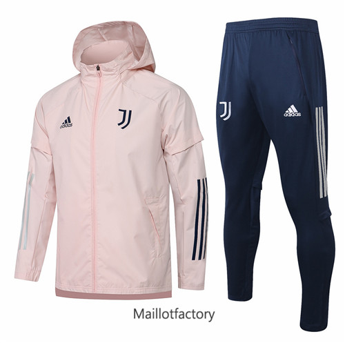 Achat Coupe vent de foot Juventus 2021/22 Rose