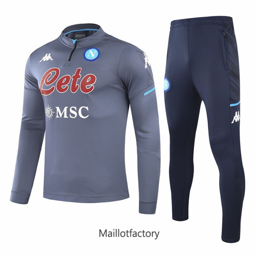 Achat Survetement du foot Naples 2021/22 Gris