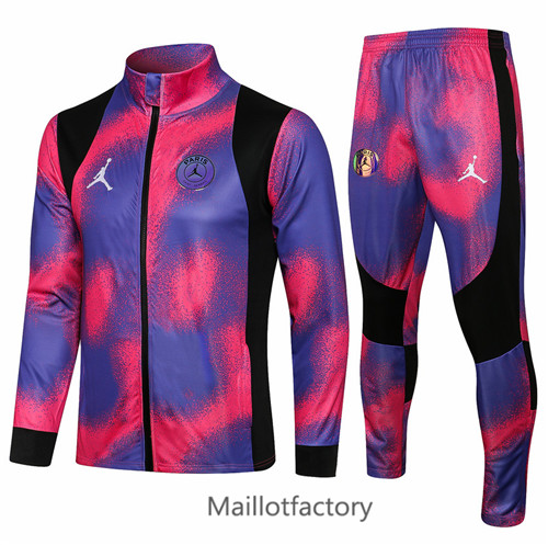 Achat Veste Survetement du foot PSG Jordan 2021/22 Couleur